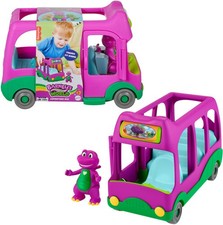 Fisher Price - Barney's World: Adventure Bus and Figure Used Very Good Toy F