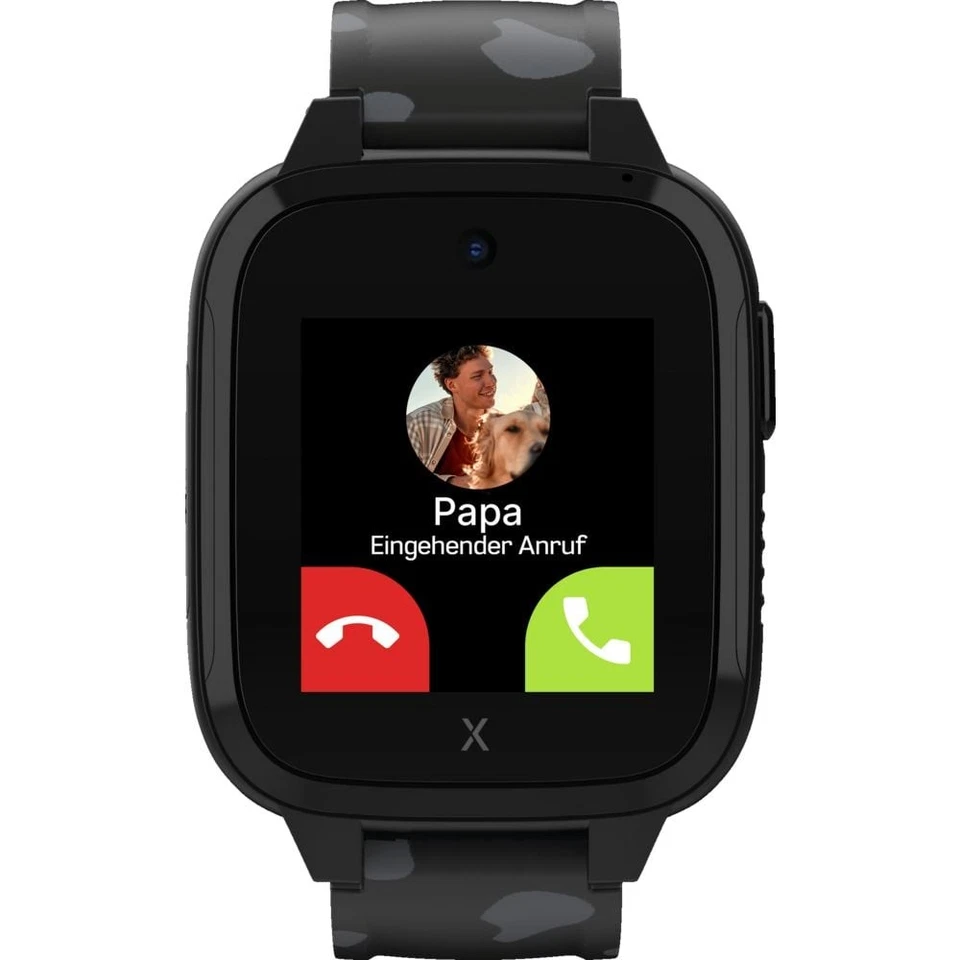 XPLORA XGO3 2. Generation Kinder Smartwatch Schwarz Silikon, Foto 1 von 4