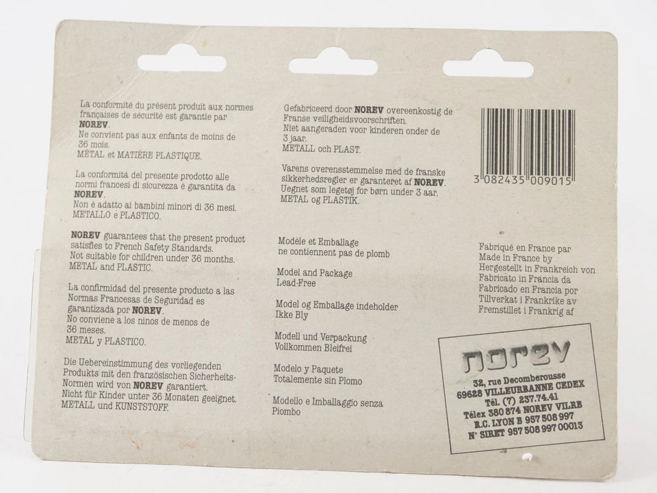 Norev Die Cast Metal Vigili Del Fuoco Volvo F 69 - Immagine 2 di 2