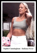Sophie Cunningham Indiana Fever Hot Sexy Hot Custom WNBA ACEO Postcard Matte
