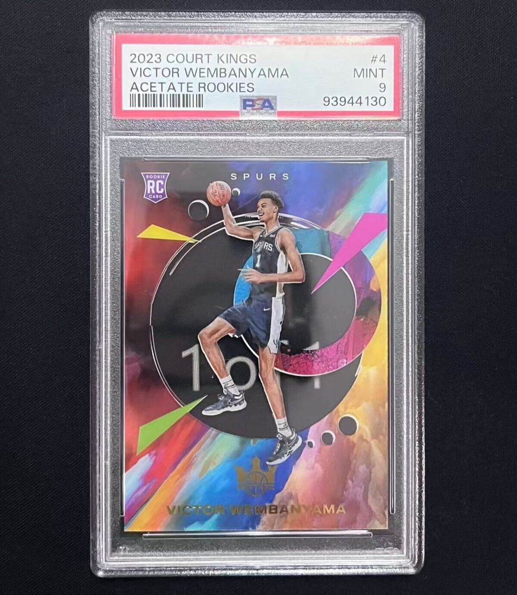 2023-24 Panini Court Kings Victor Wembanyama #4 RC Rookie Acetate 