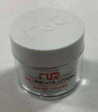 NuRevolution 124A Crystal Pearl Dipping Powder 2 oz NEW!