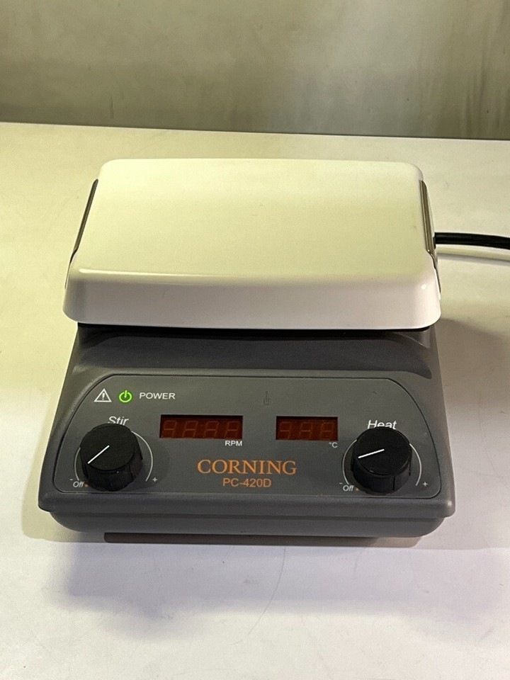 Corning PC420D 5 x 7 Inch Top Stirring Hot Plate with Digital