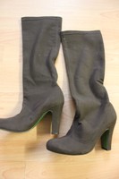 Boden Brown Mock Suede Heel Knee Boots Size 36 Uk 3 Boden Brown Mock Suede Heel Knee Boots Size 36 Uk 3