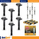 6 Ignition Coil & NGK Platinum Spark Plug for Honda Odyssey 2008-2017 3.5L UF603