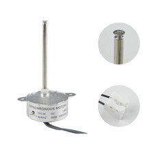 CHANCS TYC-40 AC 12V Synchronous Motor 5RPM CW/CCW Inner-Screw Shaft Length Gear