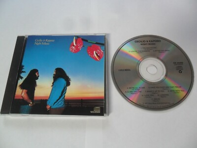 Cecilio & Kapono - Night Music (CD) USA Pressing