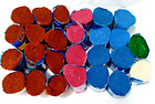 New ListingLatch Hook 31 Precut Vtg Rug Yarn Bags Huge Lot 5 Colors Herrschners Acrylic