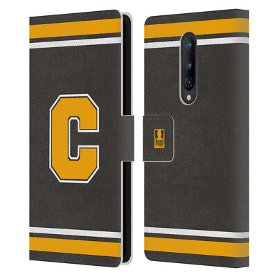 HEAD CASE DESIGNS COLLEGE VARSITY LEATHER BOOK WALLET CASE FOR ONEPLUS PHONES