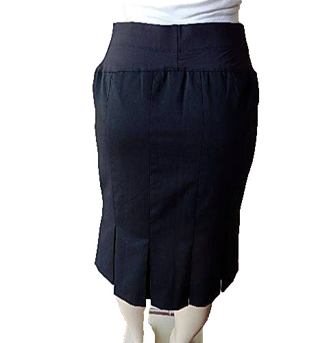 Gap Stretch Maternity Solid Black Polyester Wool … - image 2