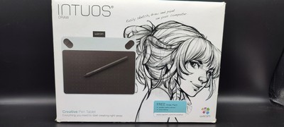Wacom Intuos Zeichenstift Tablet in weiß CTL-490DW-S klein neu andere 