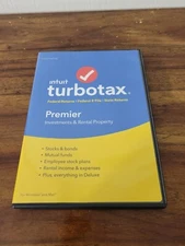 USED 2018 TurboTax Premier Investments & Rental Property, Fed & State Income Tax