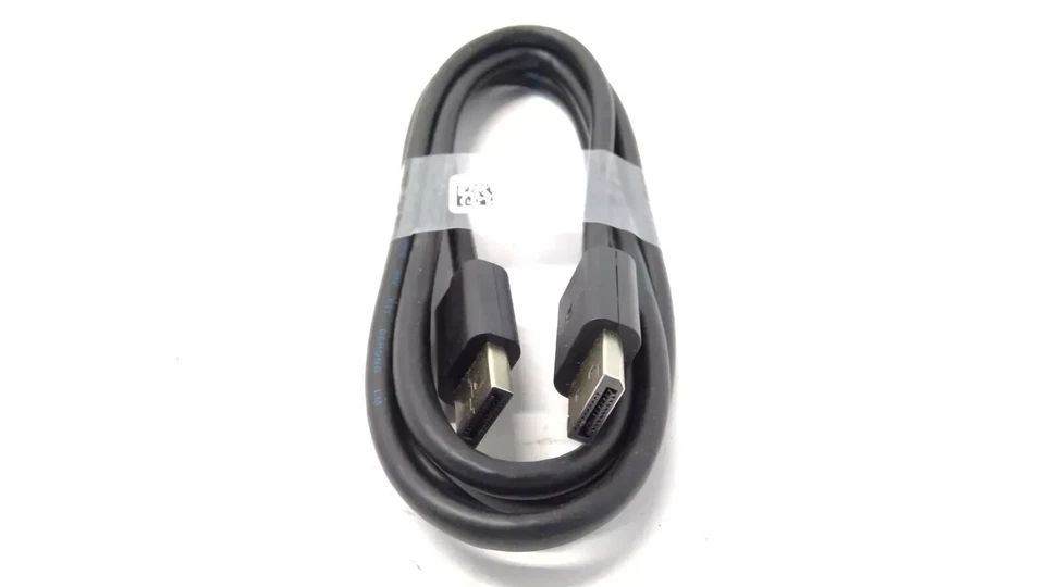 Lote de 10 cables Dell DisplayPort a Display Port DP macho a macho cable 4K HD 6 pies Foto 2 de 2