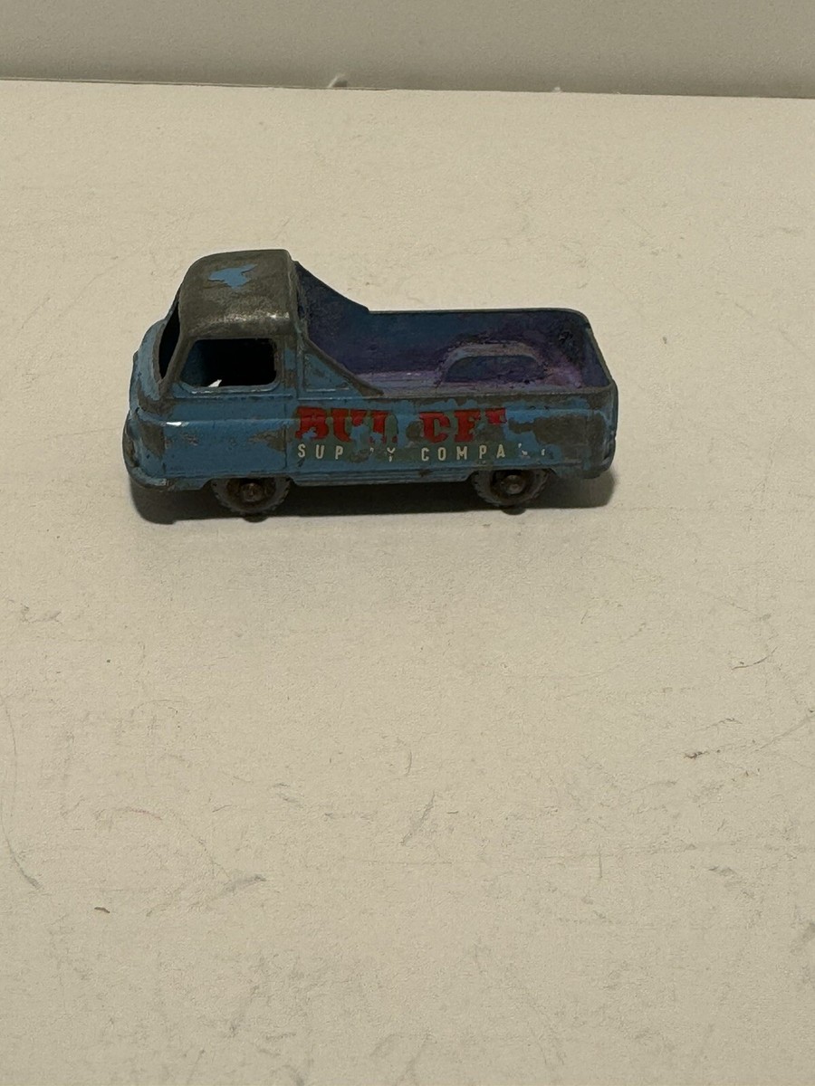 MATCHBOX No.60 MORRIS J2 PICK-UP ※silver Matchbox Lesney No 60 Morris J2 Pick-Up Truck Made In