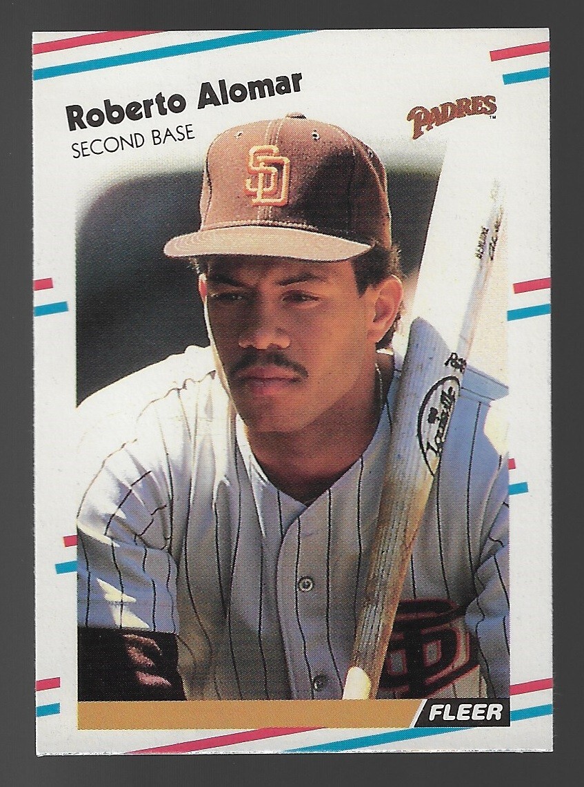 1988 Fleer Update #U-122 ROBERTO ALOMAR RC HOF - Near Mint