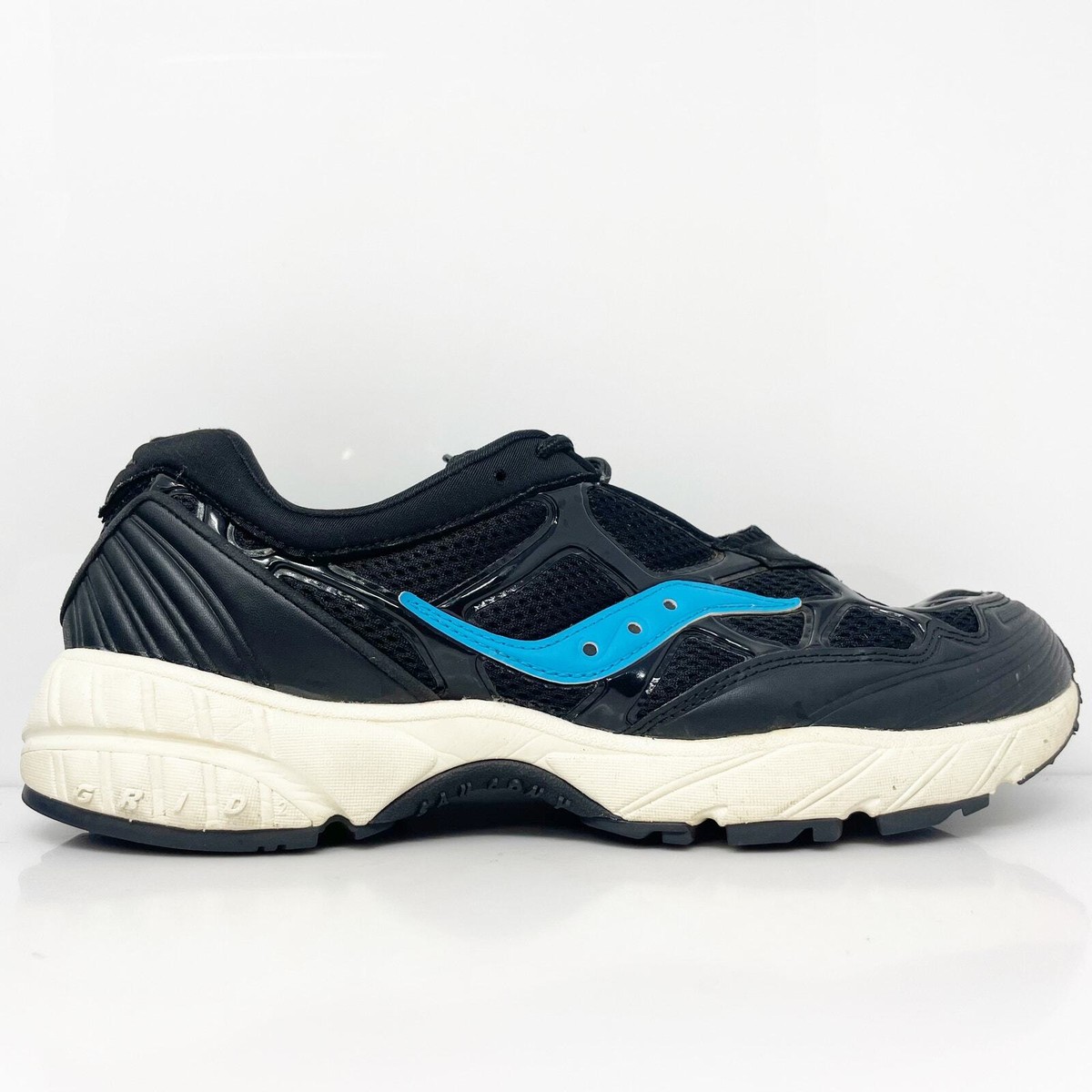 Saucony Mens Grid Web S70466-10 Black Running Shoes Sneakers