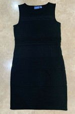 Women's Simply Vera Wang Sheath Tank Dress - Size Small - Black