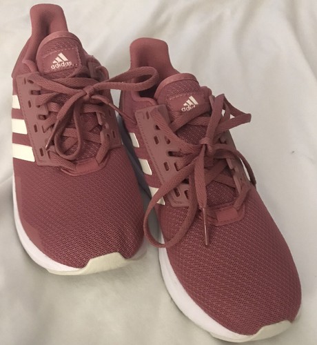 Adidas Cloudfoam Comfort Womens Running Athletic Shoes Dark Pink/Mauve Size 7.5 - Picture 8 of 12