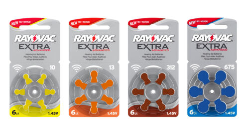 Rayovac Advanced Hörgerätebatterien Hörgerät Typ: p13, 13,  DA13, S13, PR48, ZL2 - Afbeelding 1 van 9