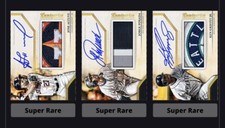 Topps BUNT Lot Of 3 Luminaries HIT KINGS SIGNATURE RELIC DIGITAL 2020