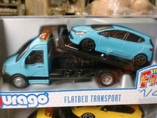 BURAGO 1/43 - CARRO ATTREZZI - SOCCORSO STRADALE CON AUTO RENAULT CLIO