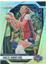2024 Panini Prizm WNBA KARLIE SAMUELSON #82 SILVER PRIZM MYSTICS