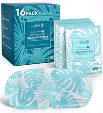 16-Pack Steam Eye Mask - Self Warming Heated Eye Mask for Dry Eyes, Up to 110F
