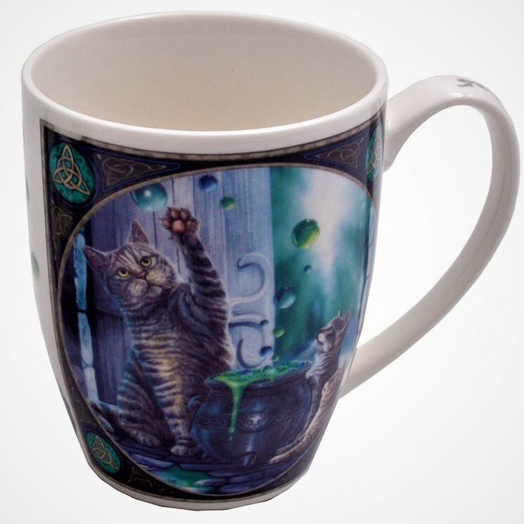 (Pair) Hubble Bubble - Lisa Parker - New Bone China Mugs