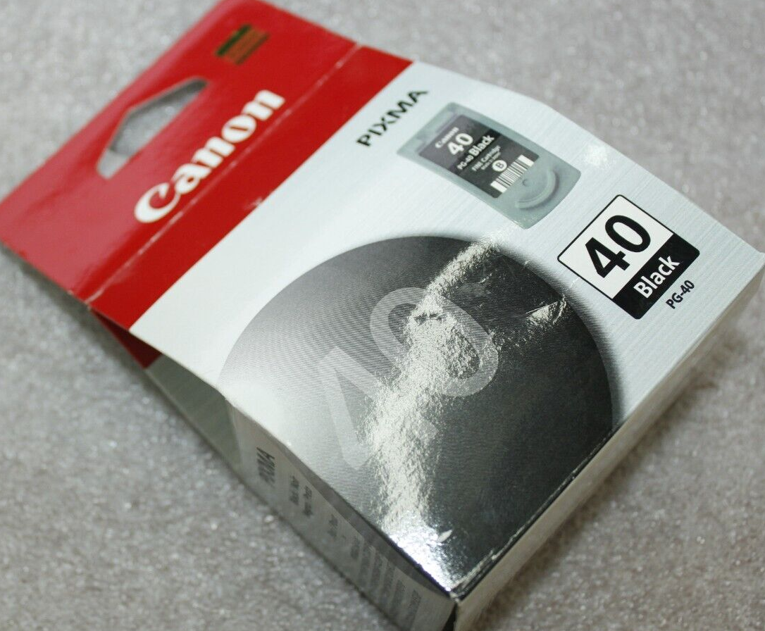 Genuine Canon 40 Black printer Ink Cartridge PIXMA iP1600 iP1700 MP150 NEW! 13803051254 eBay