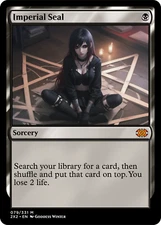 MTG - Imperial Seal - Fanart - Classic Style Card For EDH / Playtest