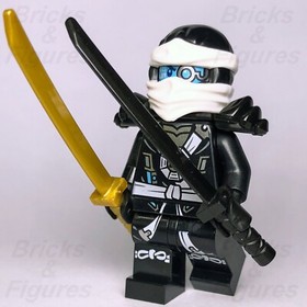 LEGO&reg; Ninjago Zane Minifigure Possession Deepstone Armour Ninja 70751 70737 Rare