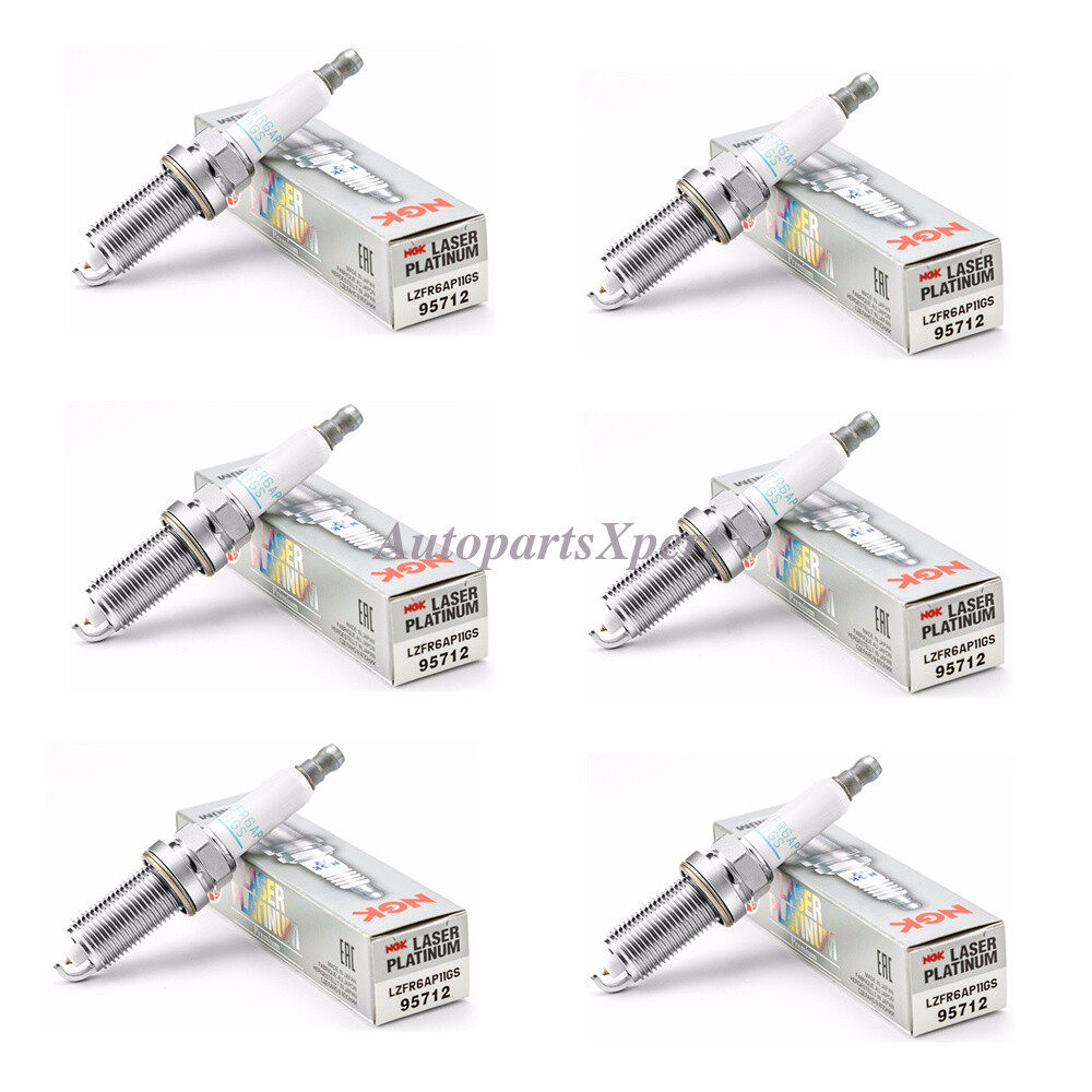12120037663 6 pcs OEM NGK Platinum Spark Plug for BMW X5 325i 328i 528i 730i