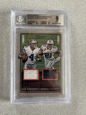 2017 Classics classic combos memorabilia Elliott/Prescott(139-299)