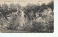 CPA-83-1930-VILLECROZE-LES GROTTES ET LA CASCADE-