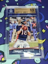 2012 BOWMAN SIGNATURE SP PM-SP PEYTON MANNING Beckett 9.5 Pop 5 Broncos SSP