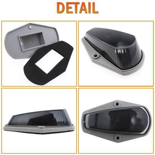 Amber/Smoke Roof Top Cab Marker Lights for Ford F-250 F-350 Pickup 1975-1995 - Picture 54 of 108