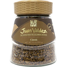 Juan Valdez Freeze Dried Colombian Premium Coffee/Cafe Colombia 3.5 Oz