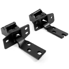 Left Driver Side Door Hinges For 47-1953 1954 54 Chevy Pickup Truck Upper Lower