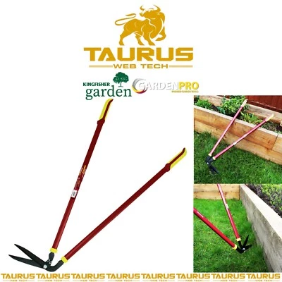 39" KINGFISHER Side Cutting DELUXE BORDER Shears GARDEN PRO Grass Lawn Cutter UK