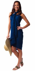 navy blue sarongs