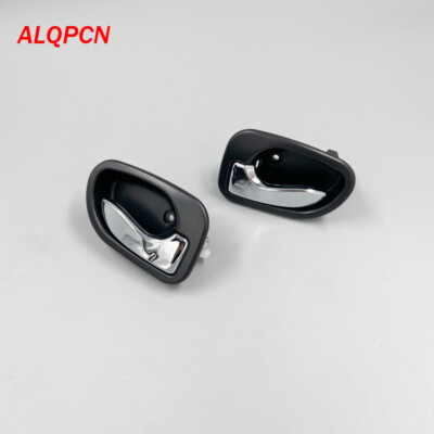 1 pair Door inner handle chrome for hyundai atos 1997-2002 accent 1995-1999