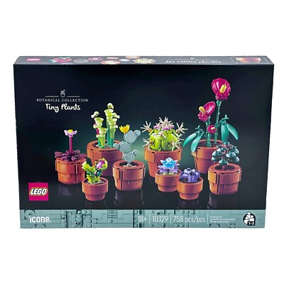 LEGO Icons Tiny Plants (10329) Building Set, Cactus Décor NEW In LEGO Icons Tiny Plants (10329) Building Set, Cactus Décor NEW In