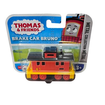 Thomas & Friends Push Along Metal Engine BRAKE CAR BRUNO New in Package!