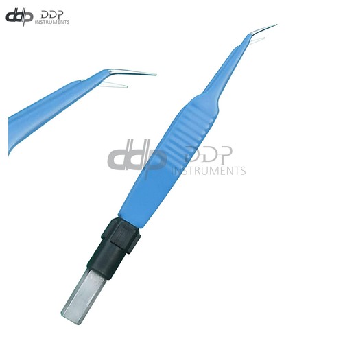 Bipolar Forceps Jeweler #5 Angled ReUsable Electrosurgical Instruments,EL-018 - 第 1/3 張圖片