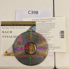 Bach  Vivaldi: Baroque Violin Concertos CD No Case No Tracking C398