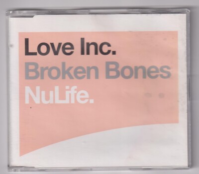 LOVE INC 'BROKEN BONES' CD SINGLE NULIFE 82876523172 (2003)