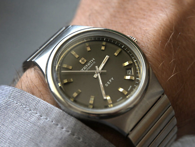 Zenith Defy, ref. 01.0210.380, cal. 2572pc, vintage 70s | eBay Zenith Defy, ref. 01.0210.380, cal. 2572pc, vintage 70s | eBay