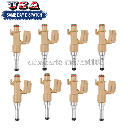 8X Fuel Injectors 23250-0S020 For Toyota Sequoia Tundra Land Cruiser Lexus 08-13 - Picture 1 of 6
