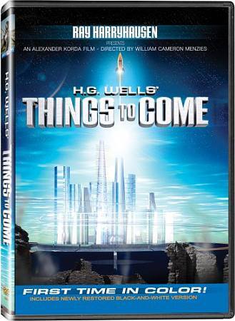 Things to Come DVD, 2008 Raymond Massey Includes Restored Black & White Version - Afbeelding 1 van 1