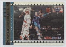 2021-22 Panini NBA Hoops Lights Camera Action Holo LaMelo Ball #14 0i1b